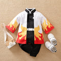 Baby Cartoon Cape-Style Romper – 100% Cotton Unisex Bodysuit | 0–18M