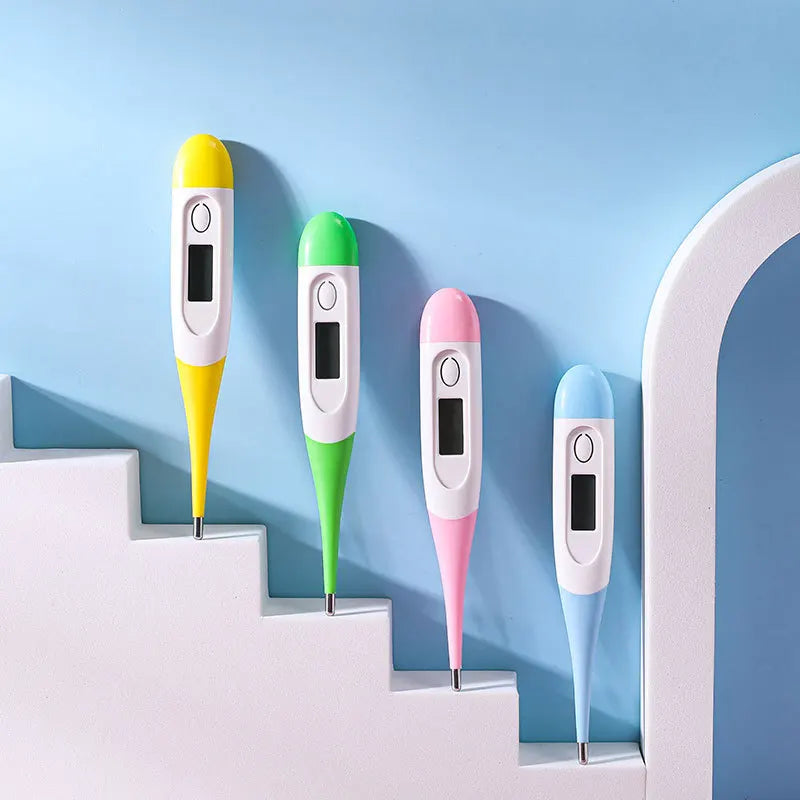 Digital Baby Thermometer | Soft Tip | Forehead, Mouth & Armpit Use