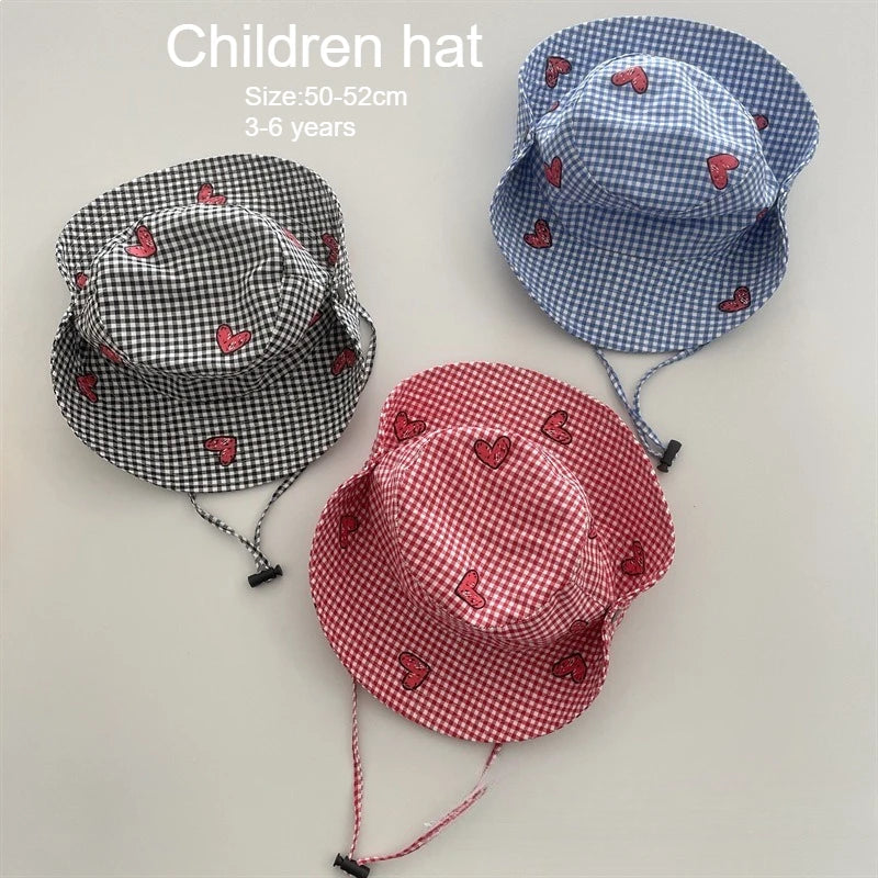 Kids Sun Hat – Wide Brim UV Protection Beach Cap for Toddlers & Children