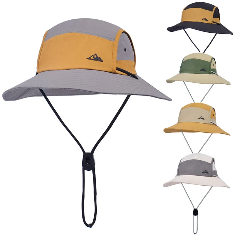 Children's Summer Bucket Hat – Sun Protection Fisherman Cap