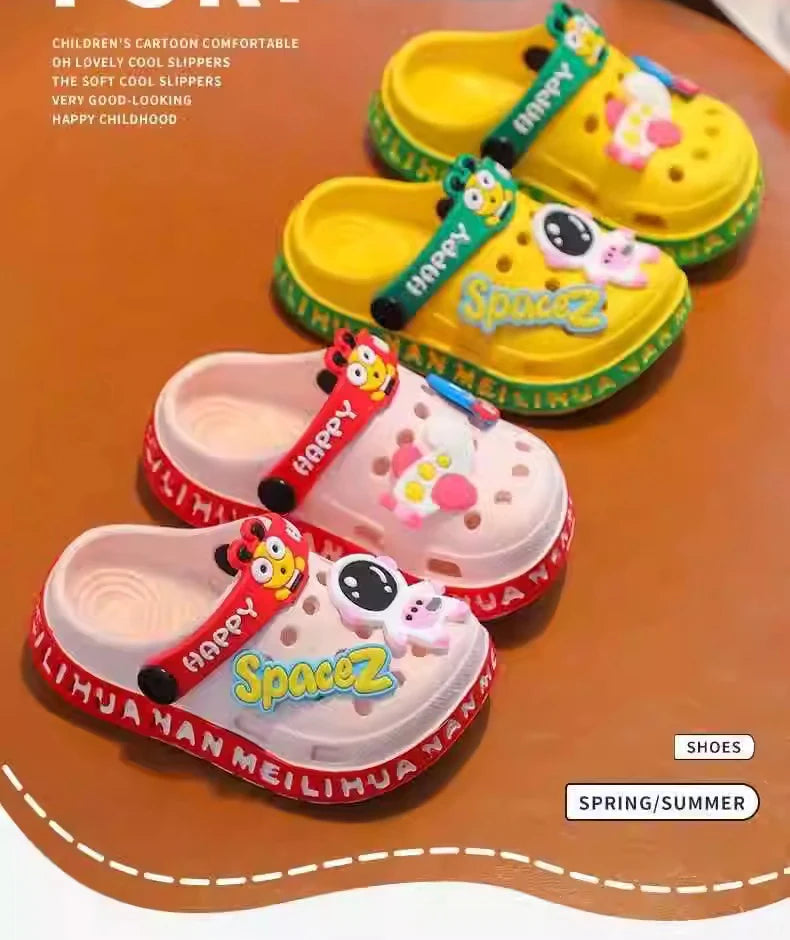 Kids Cartoon Soft-Soled Sandals (9M–5 Years)