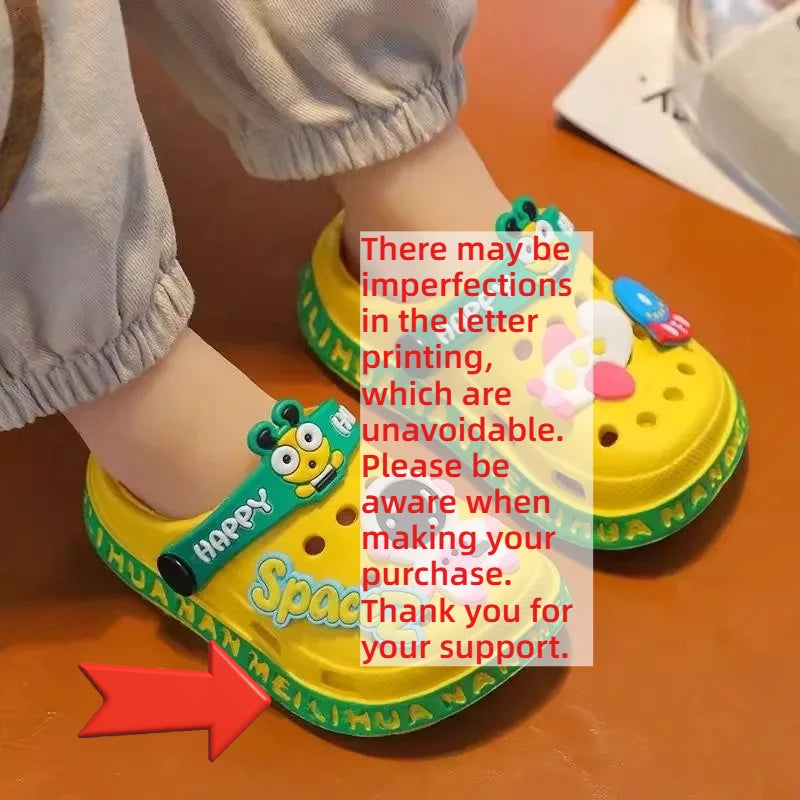 Kids Cartoon Soft-Soled Sandals (9M–5 Years)