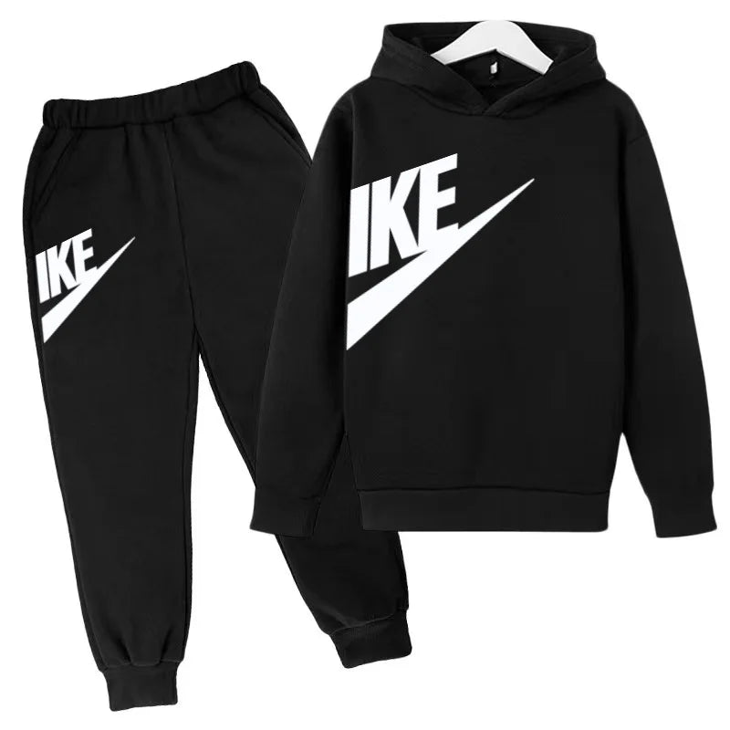 Kids Hoodie & Pants Sports Set (Ages 1–12)