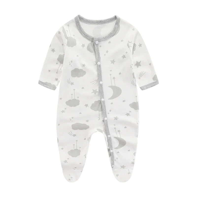 Baby Cartoon Bodysuit - Spring & Summer (0-9M)