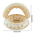 Baby Pool Float with Sun Canopy