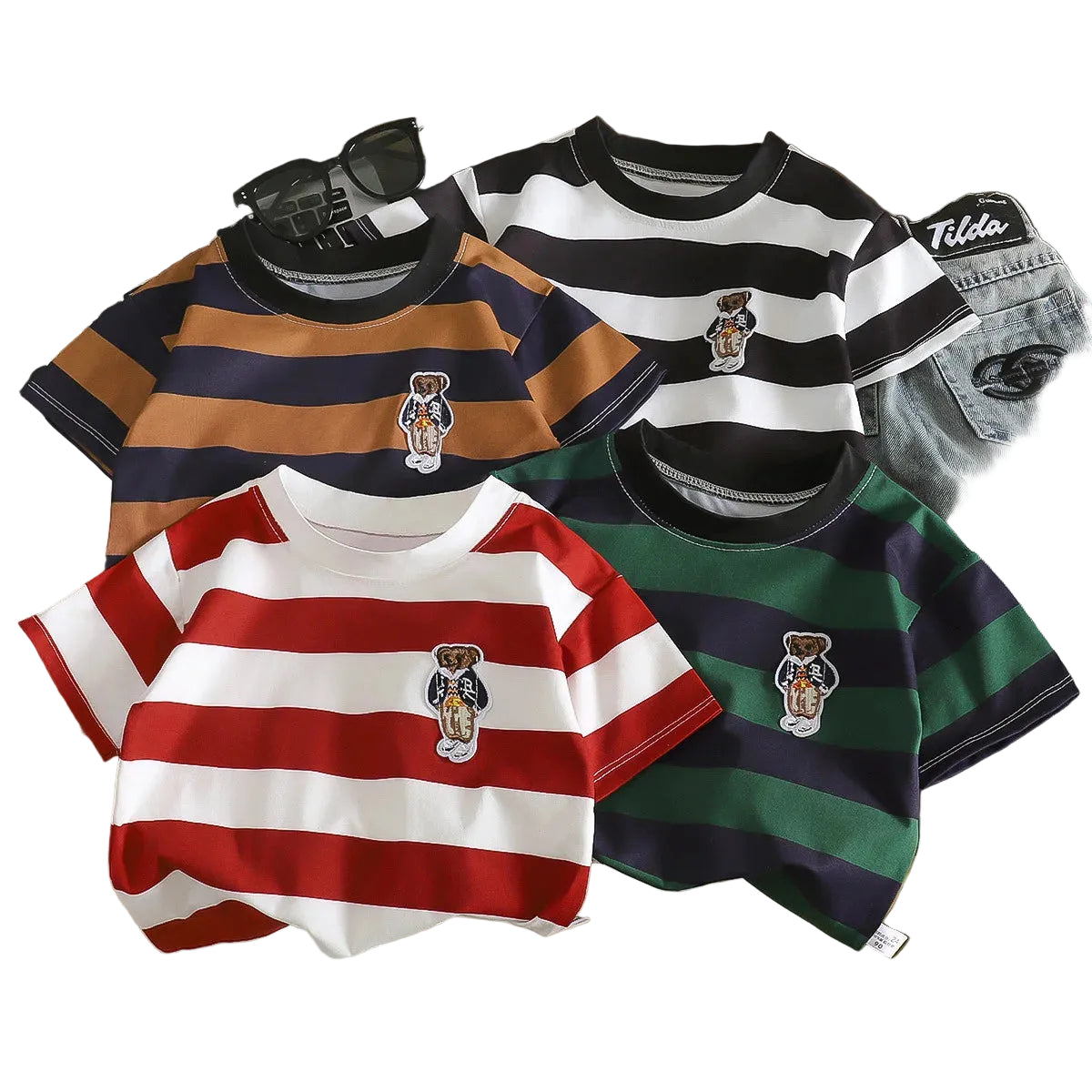 Kids' Animal Print Short Sleeve T-Shirt