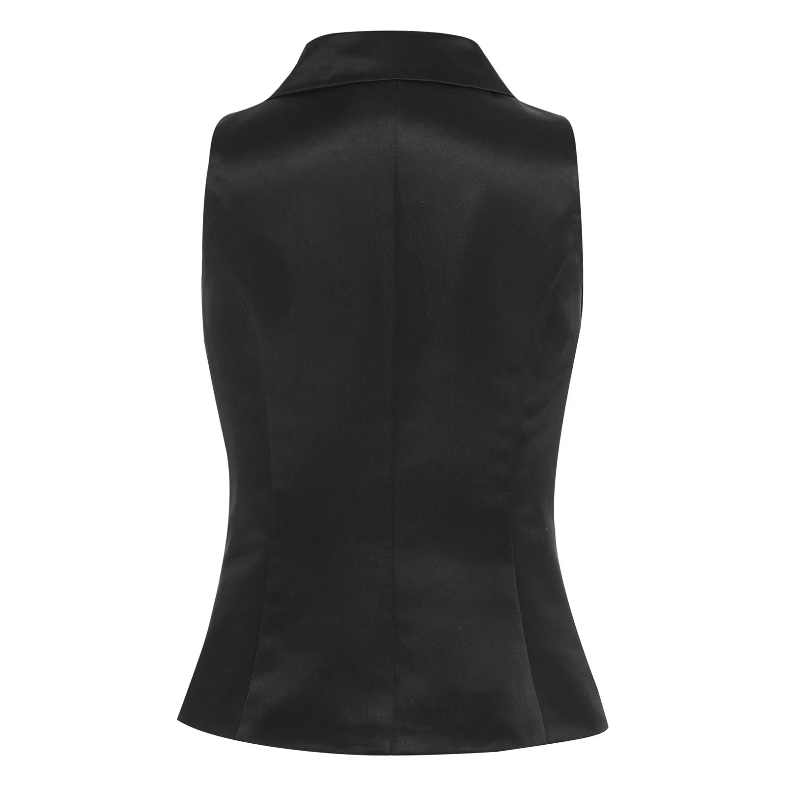 Girls' Sequin Lapel Waistcoat | Jazz Dance & Performance Vest Ages 6–16