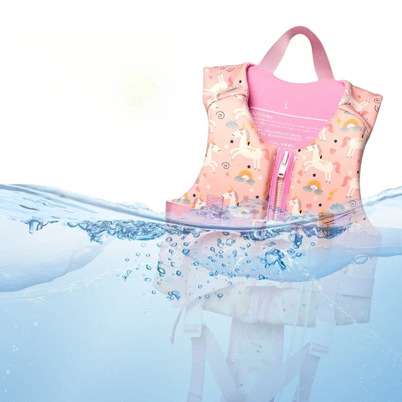 Children's High Buoyancy Life Jacket – Kids' Swimming & Drifting Safety Vest
