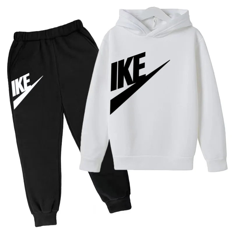 Kids Hoodie & Pants Sports Set (Ages 1–12)