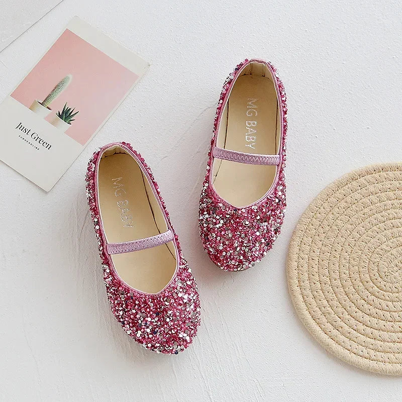 Girls Sparkle Princess Dress Shoes (1-12Y)