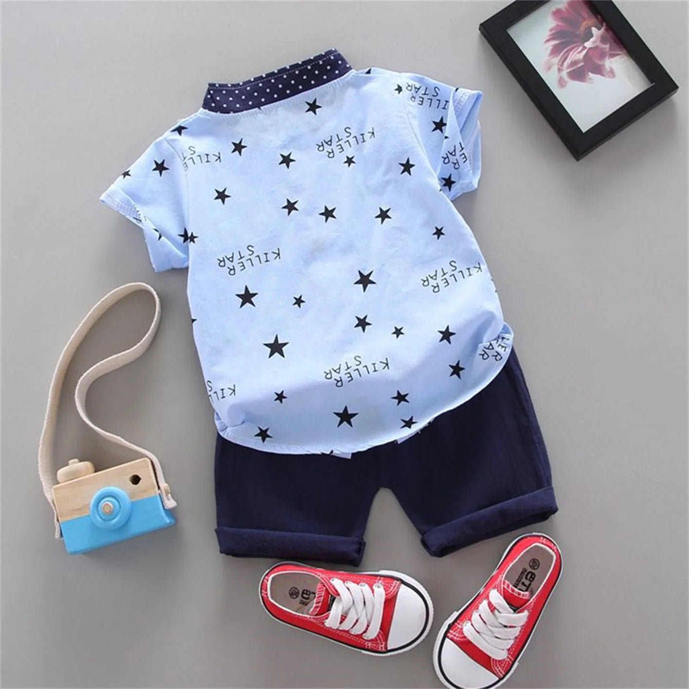 Boys Summer Shirt & Shorts Set