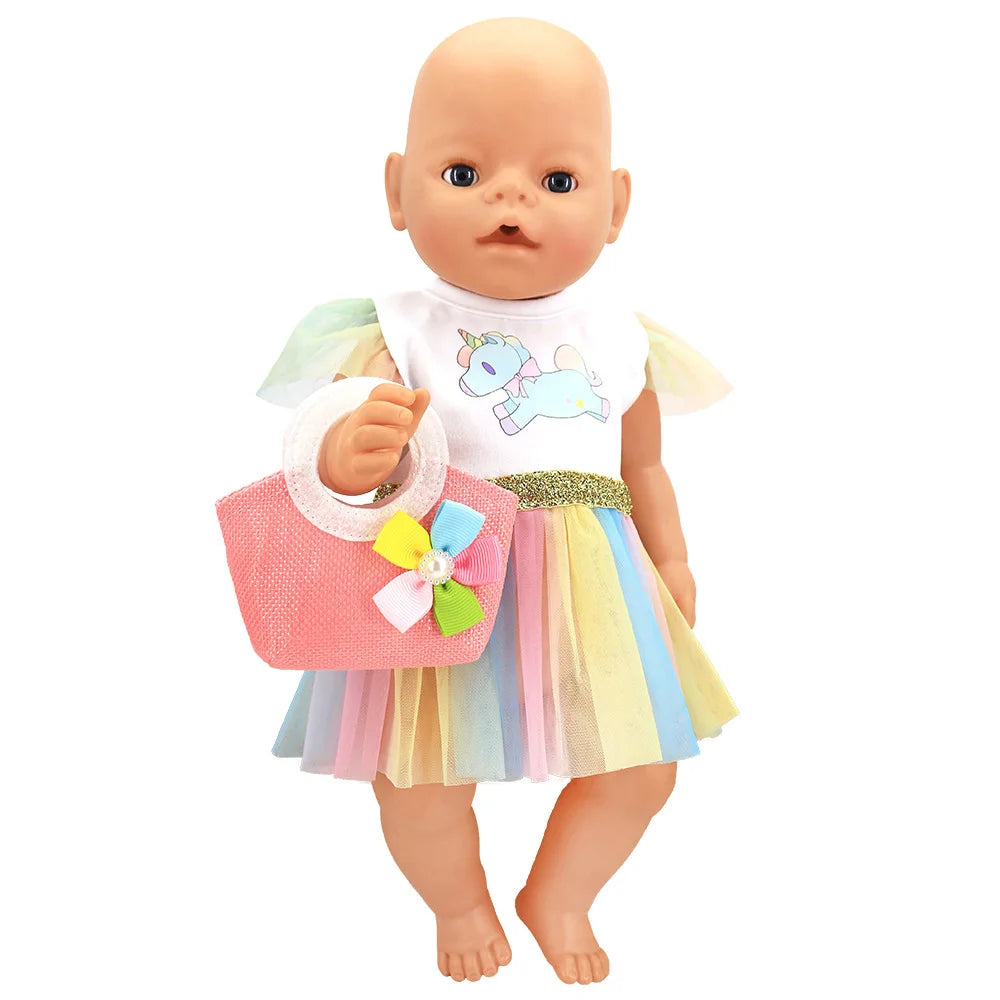Baby Doll Clothes Set – Rompers & Outfits for 40–45cm Reborn Dolls