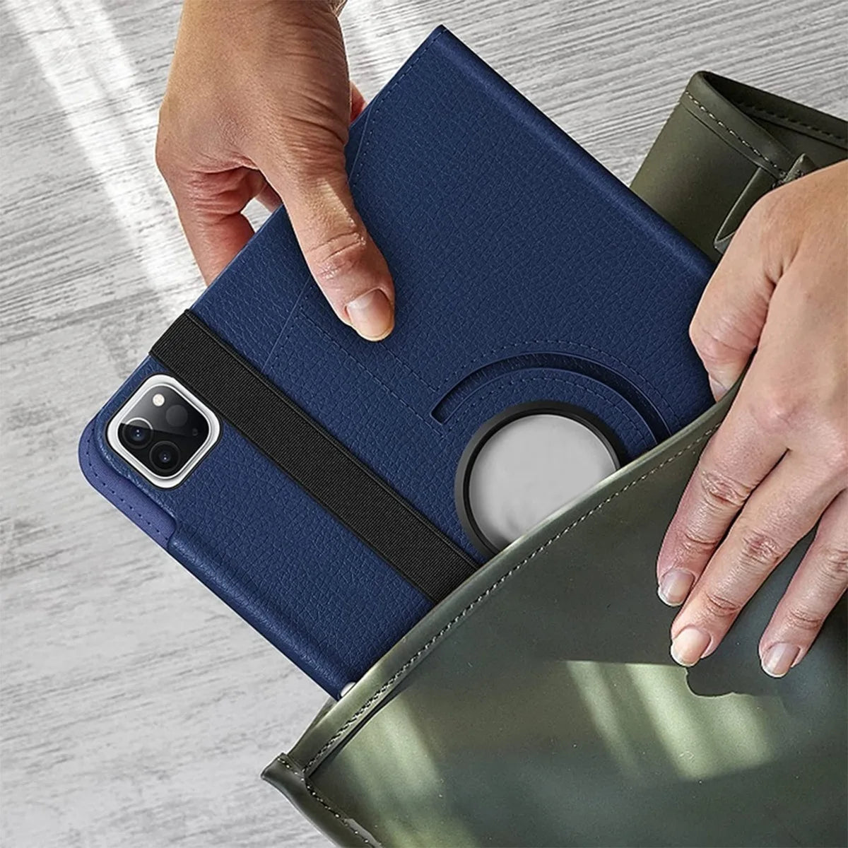 360° Rotating iPad Case with Stand