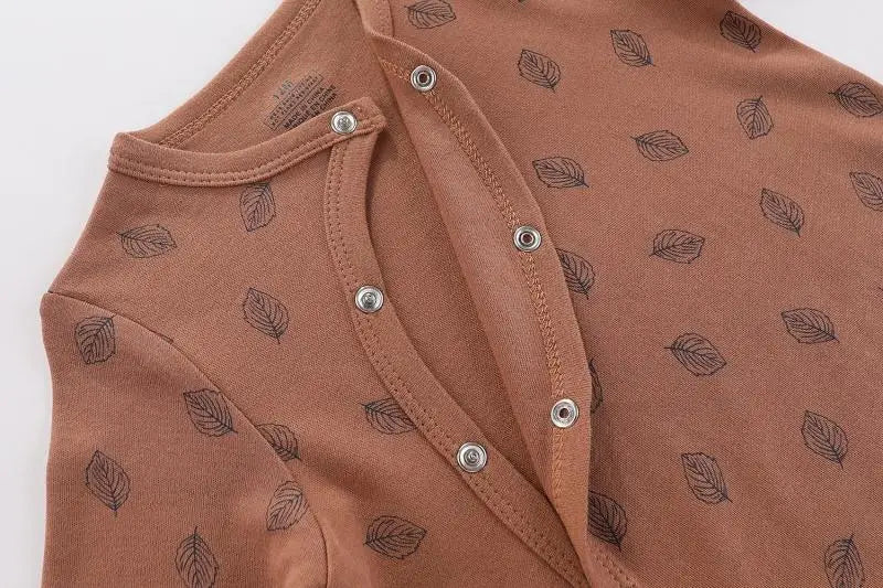 Kiddiezoom 3-Pack Unisex Baby Rompers - 100% Soft Cotton Long Sleeve Jumpsuits - Newborn Autumn & Winter Essentials