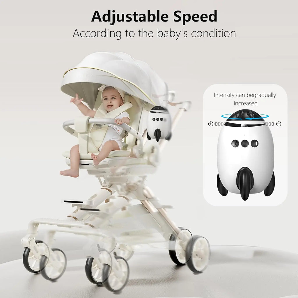 Baby Rocker & Portable Bouncer with Lullaby – Newborn Sleep Aid