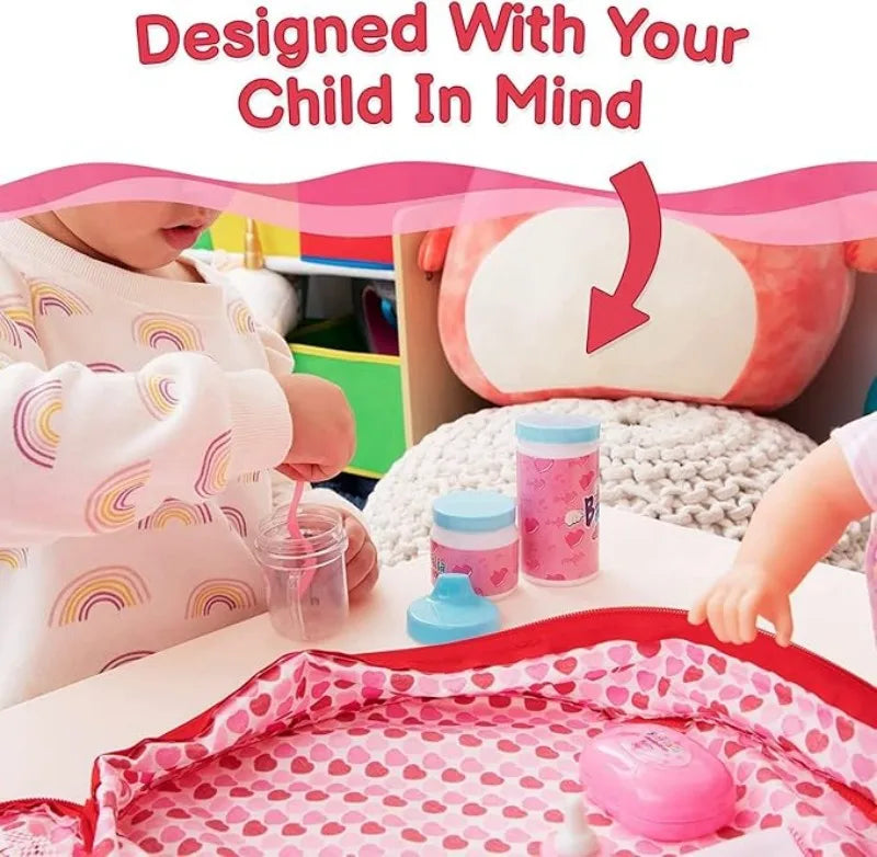Baby Doll Accessories Playset – 18 Piece