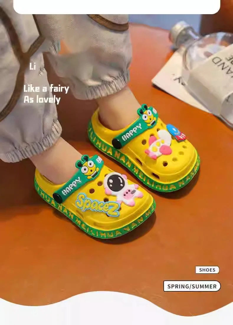 Kids Cartoon Soft-Soled Sandals (9M–5 Years)