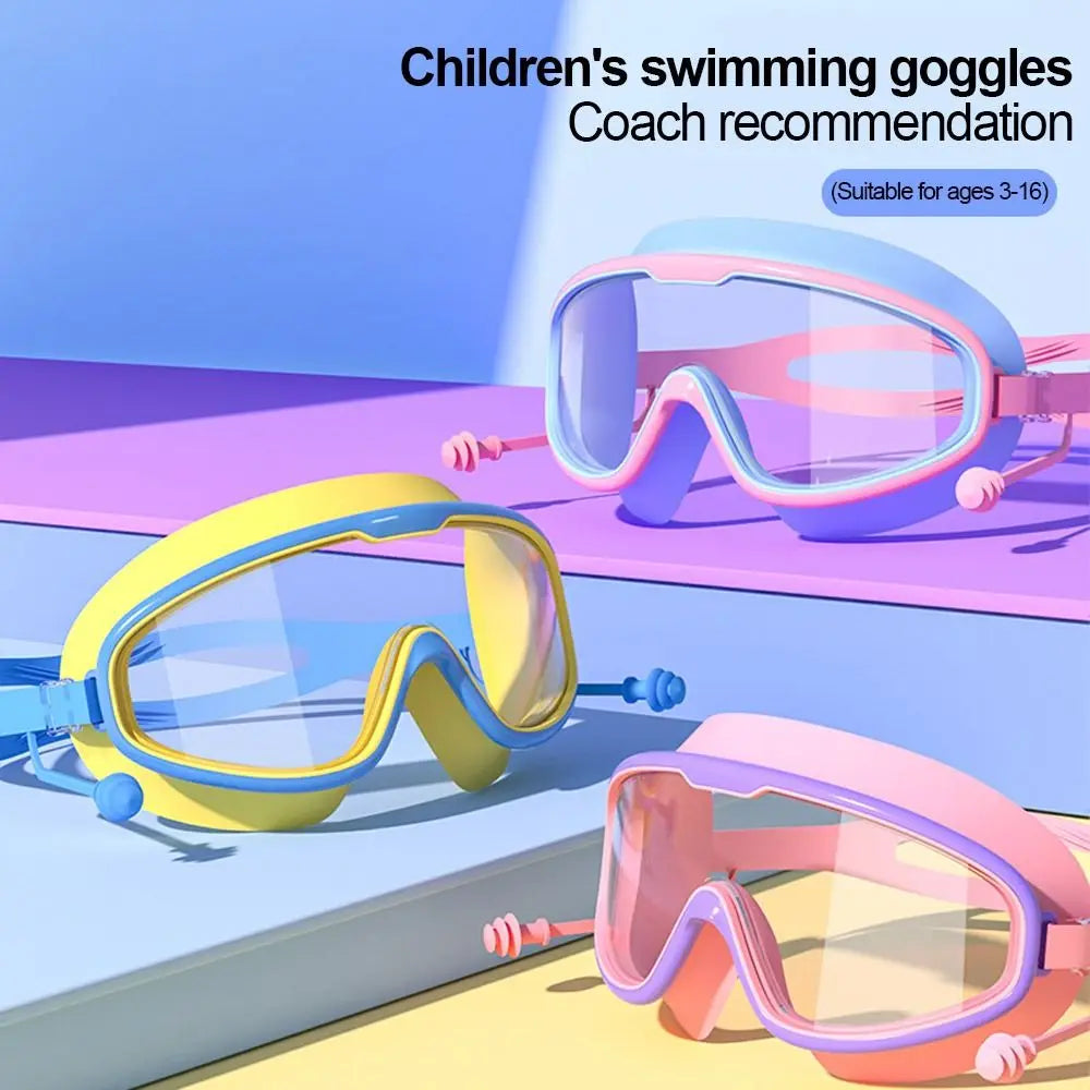 Kids Swim Goggles – Anti-Fog, UV Protection & Wide Vision