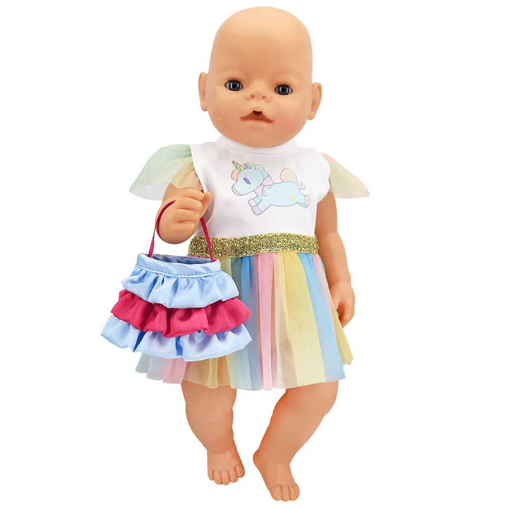 Baby Doll Clothes Set – Rompers & Outfits for 40–45cm Reborn Dolls