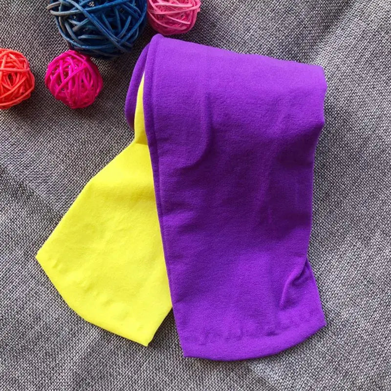 Girls Candy Colour Stretch Tights