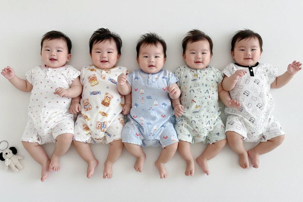 Baby Cartoon Print Summer Romper | Sleeveless Snap Bodysuit 3–24M