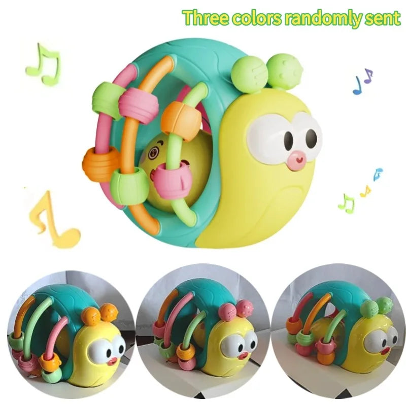Baby Sensory Rattle Ball Toy – Soft Grip & Teether for 0–12 Months