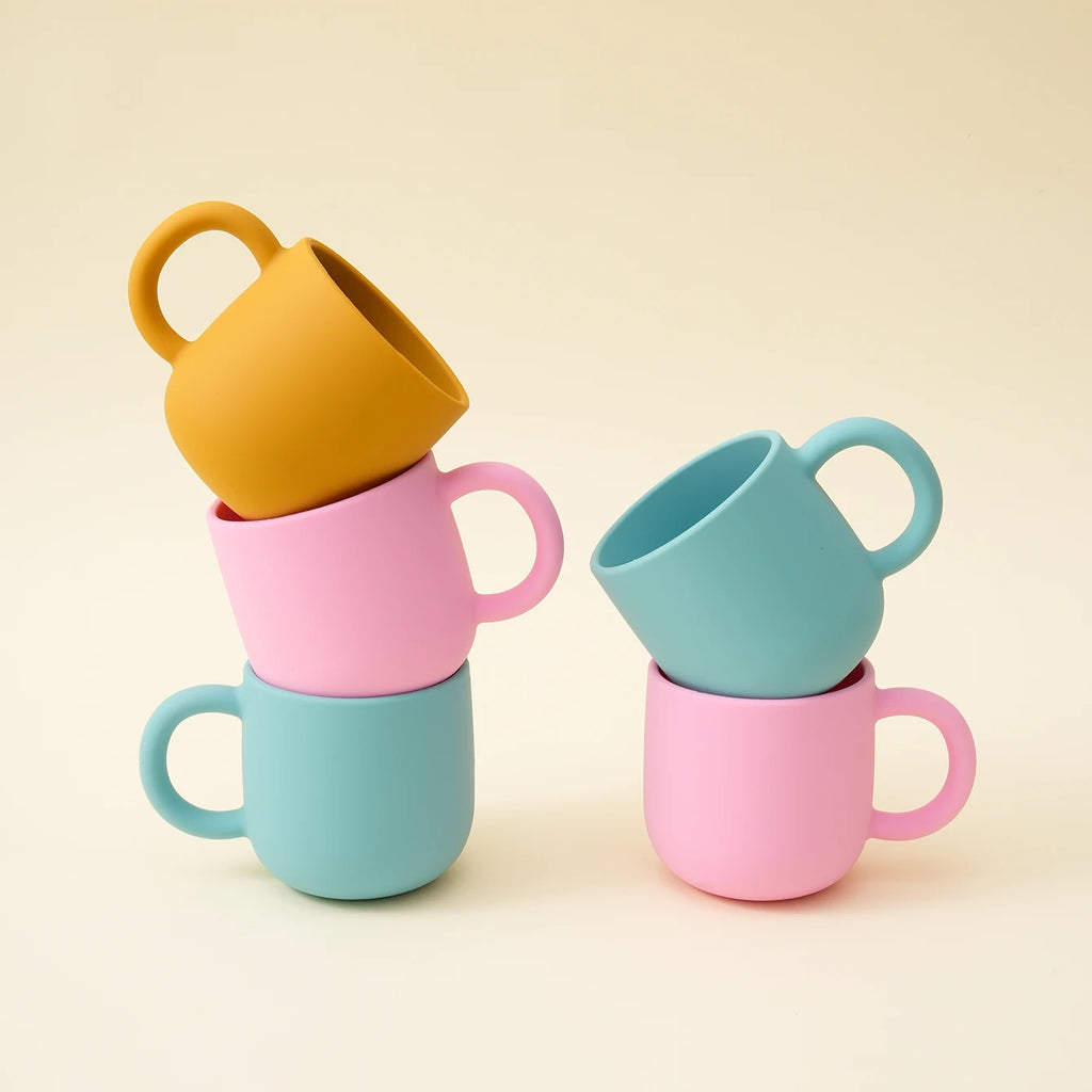 Silicone Baby Feeding Cup with Handle | 200ml | BPA-Free