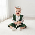 Newborn Baby Girl 3-Piece Floral Outfit Set