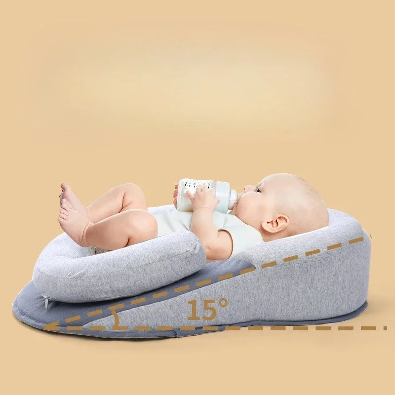 Anti-Reflux Pillow for Newborns Baby Feeding  Lying-Down Feeding Pillow Infant Anti-Spit-Up Pillow Anti-Reflux Slope