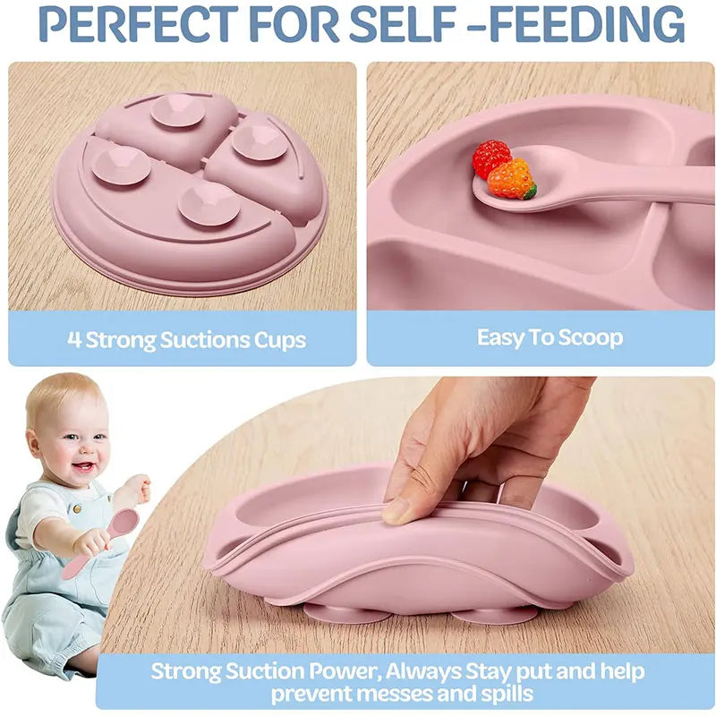 Baby Silicone Tableware Set