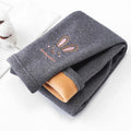 Girls Fleece-Lined Bunny Leggings (3-8Y)