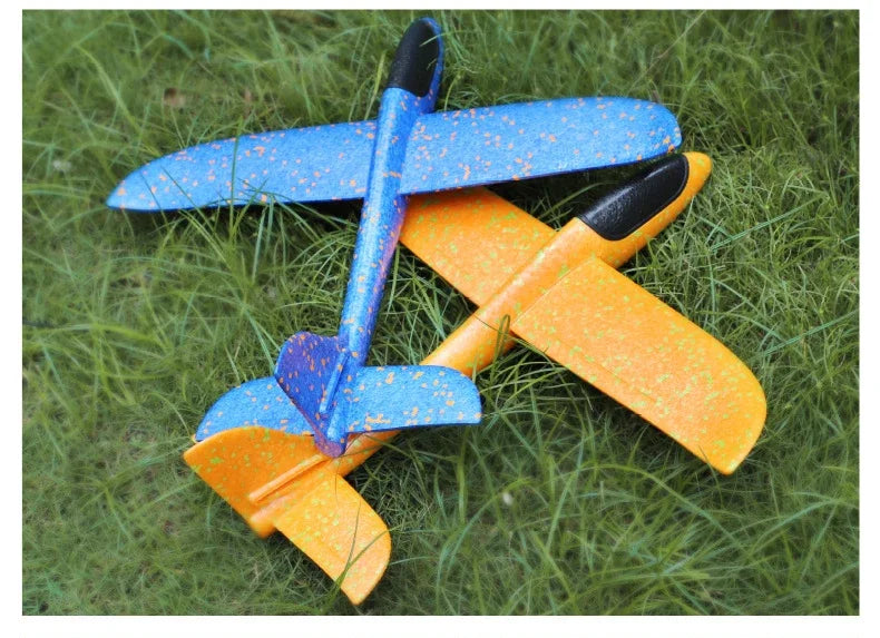Kids Foam Glider Plane – 50cm Outdoor Throwing Toy