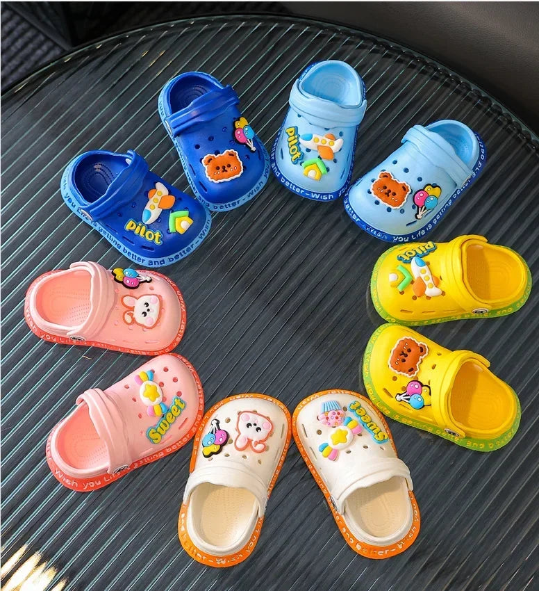 Kids Garden Clogs | Cartoon Beach Sandals (Boys & Girls)