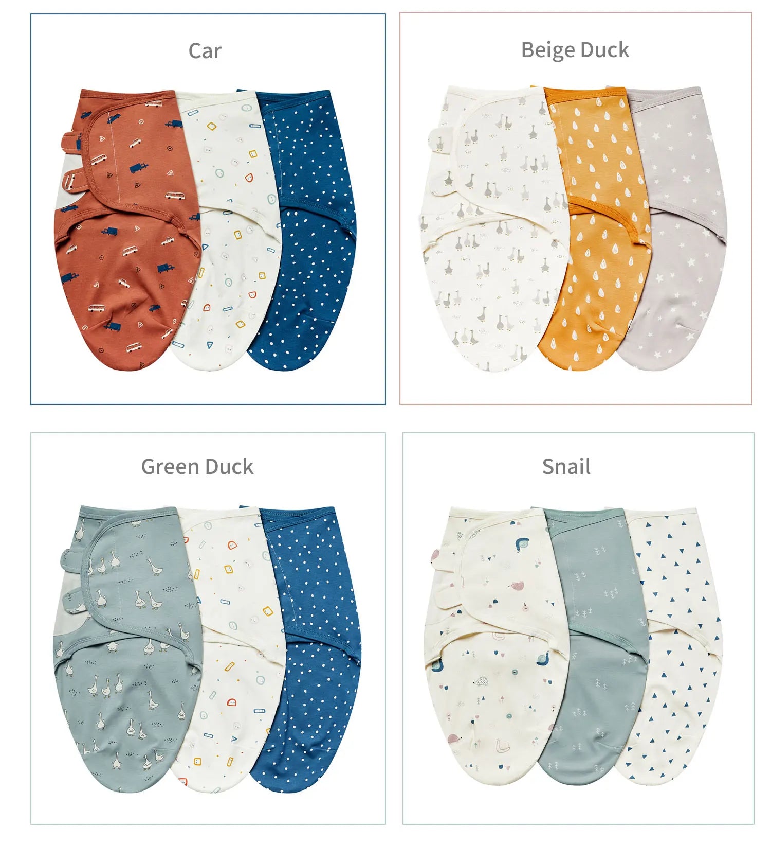 3 Piece A Suit INSULAR Cotton Baby Anti-shock Sleeping Bags Newborn Swaddle Wrap Bags Held By The Baby Anti-kick Spanned