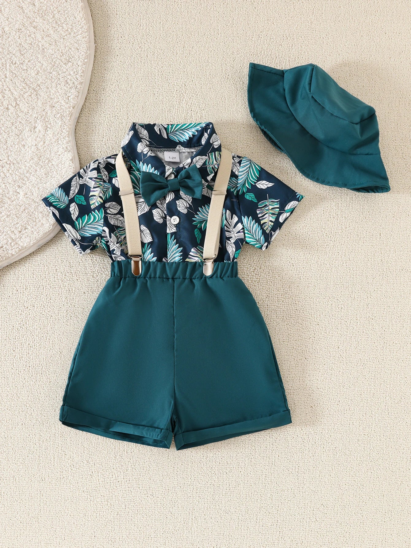 Baby Boy Summer Beach 4-Piece Set (9M–5Y)