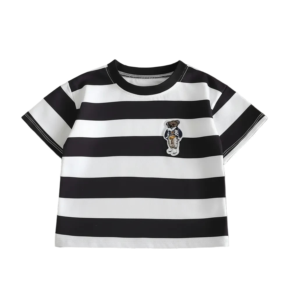 Kids' Animal Print Short Sleeve T-Shirt