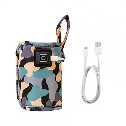 USB Baby Bottle Warmer & Insulated Travel Bag