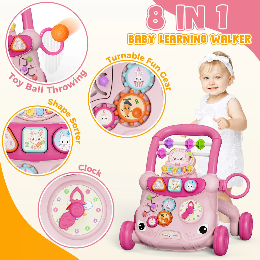 Baby Push Walker with Music & Activity Centre