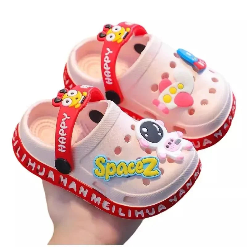 Kids Cartoon Soft-Soled Sandals (9M–5 Years)