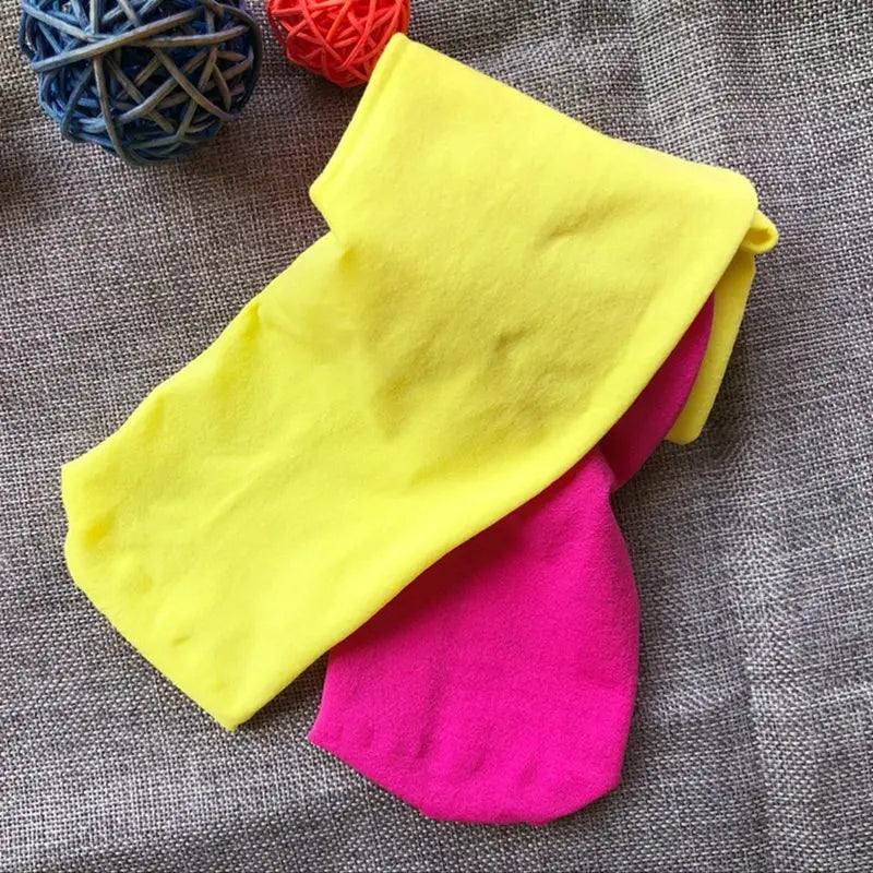 Girls Candy Colour Stretch Tights