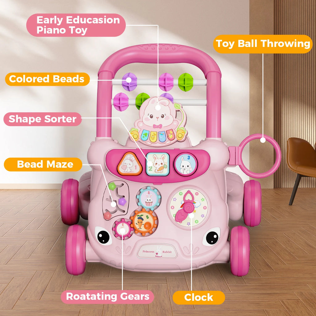 Baby Push Walker with Music & Activity Centre