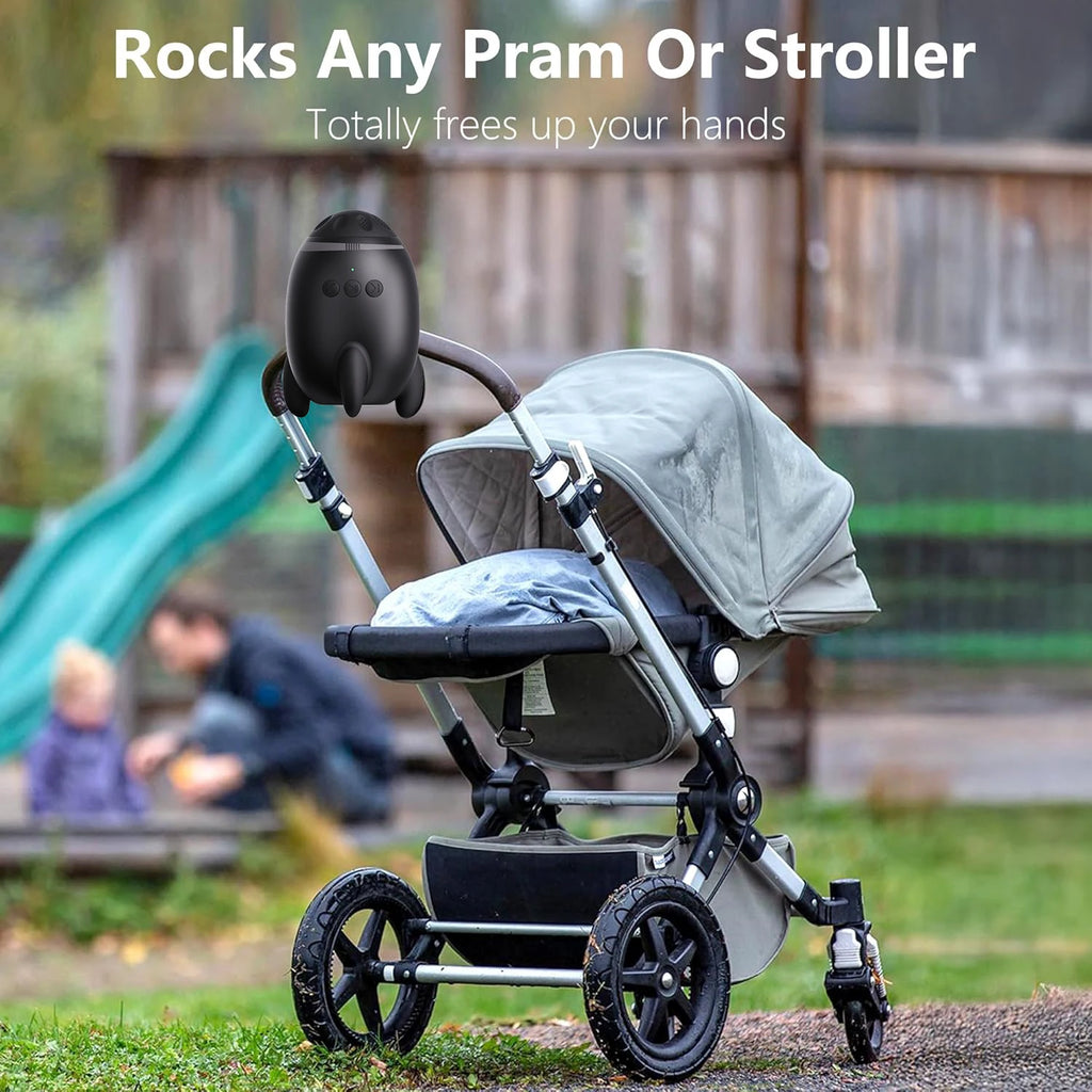 Baby Rocker & Portable Bouncer with Lullaby – Newborn Sleep Aid