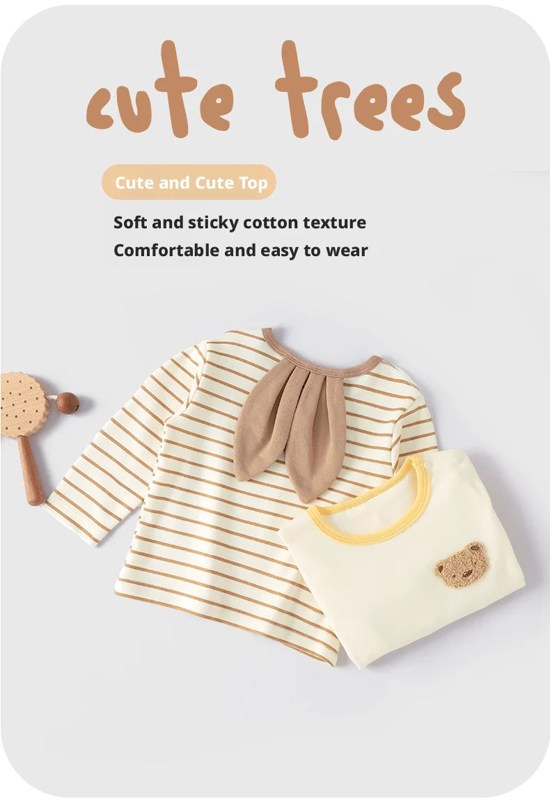 Baby Long-Sleeve Base Layer Top (0-2Y)