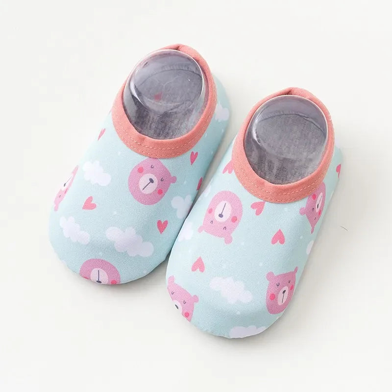 Kids Cartoon Aqua Water Shoes – Non-Slip Beach & Pool Socks