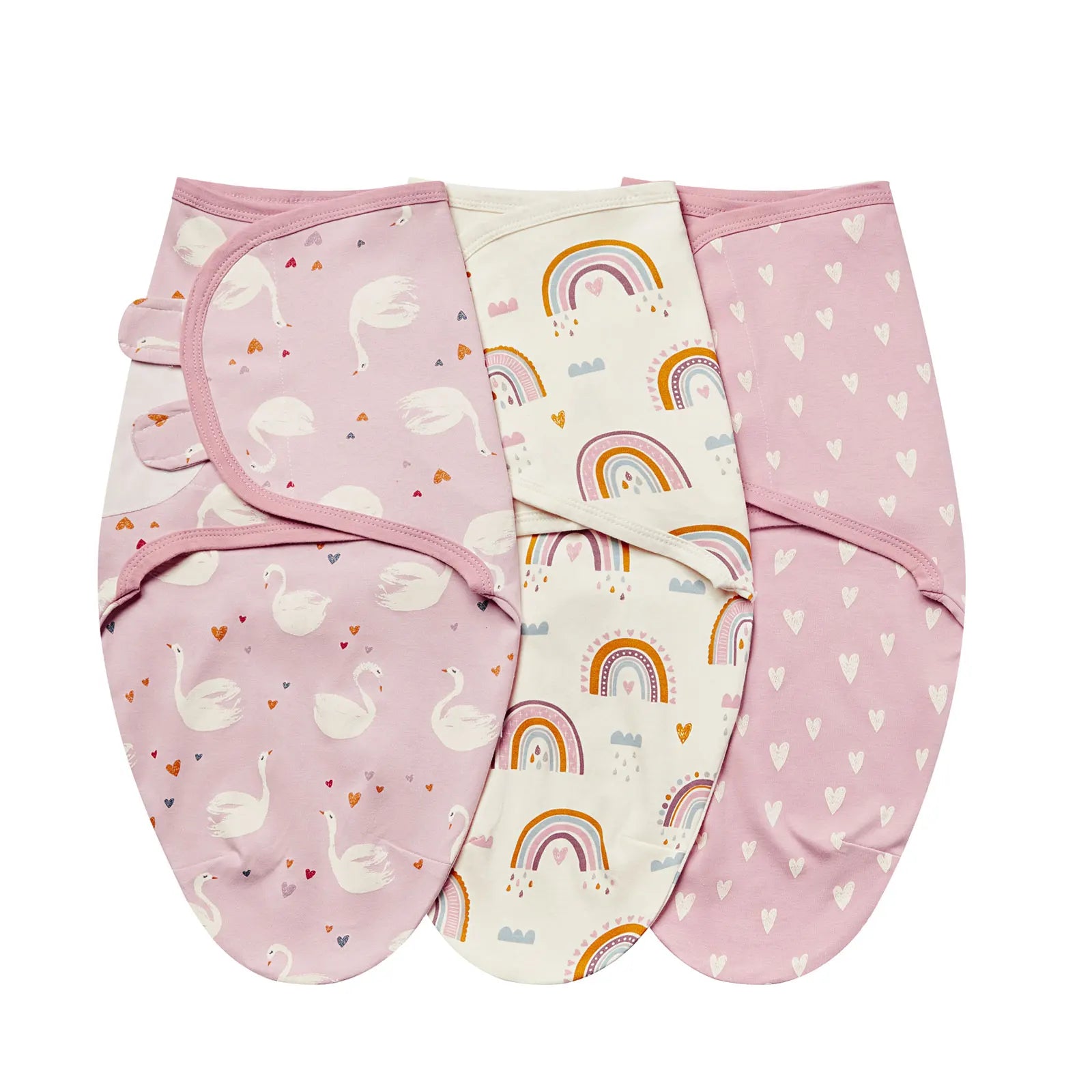 3 Piece A Suit INSULAR Cotton Baby Anti-shock Sleeping Bags Newborn Swaddle Wrap Bags Held By The Baby Anti-kick Spanned