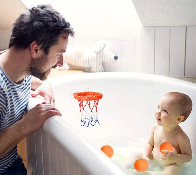 Mini Basketball Bath Toy Set for Toddlers – Fun Water Play