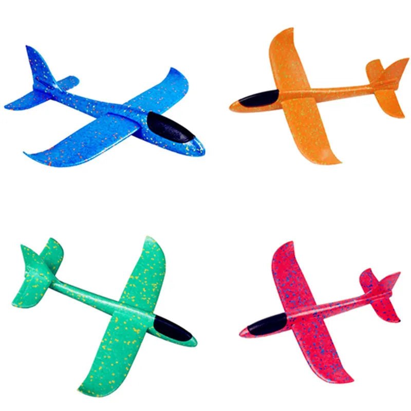 Kids Foam Glider Plane – 50cm Outdoor Throwing Toy