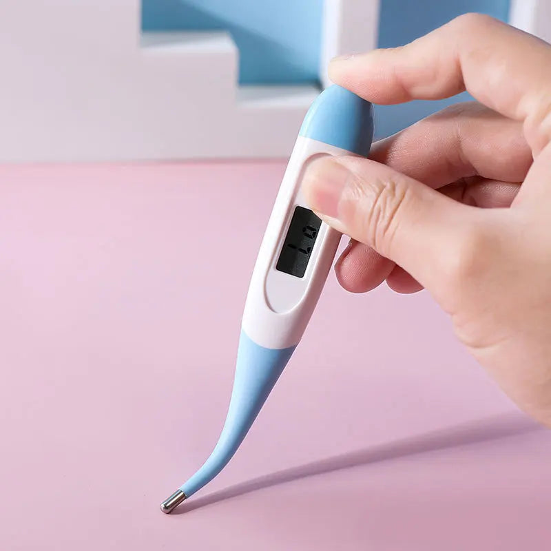 Digital Baby Thermometer | Soft Tip | Forehead, Mouth & Armpit Use