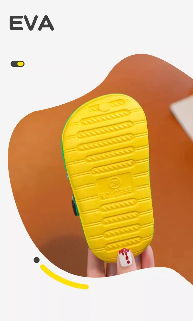 Kids Cartoon Soft-Soled Sandals (9M–5 Years)