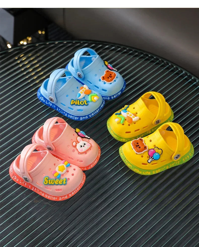 Kids Garden Clogs | Cartoon Beach Sandals (Boys & Girls)